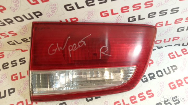 Фонарь задний GW R 00- на крышку б/у дефект 626 Ca