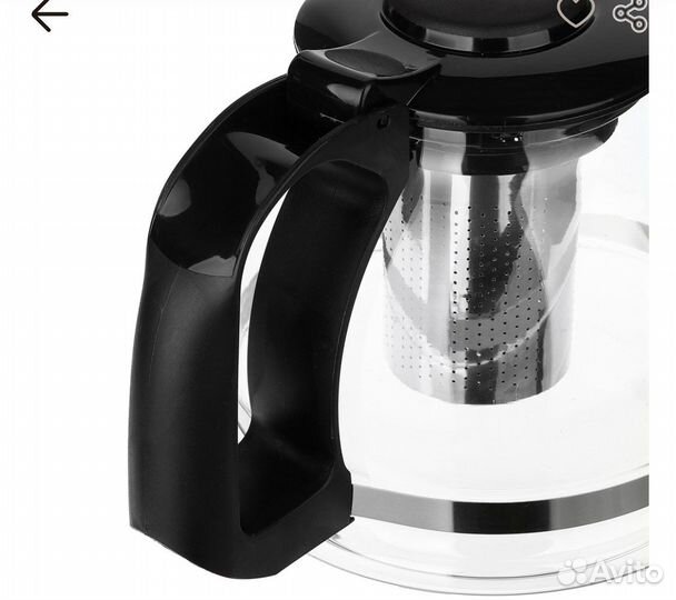 Чайник заварочный с ситечком из нержавеющей стали