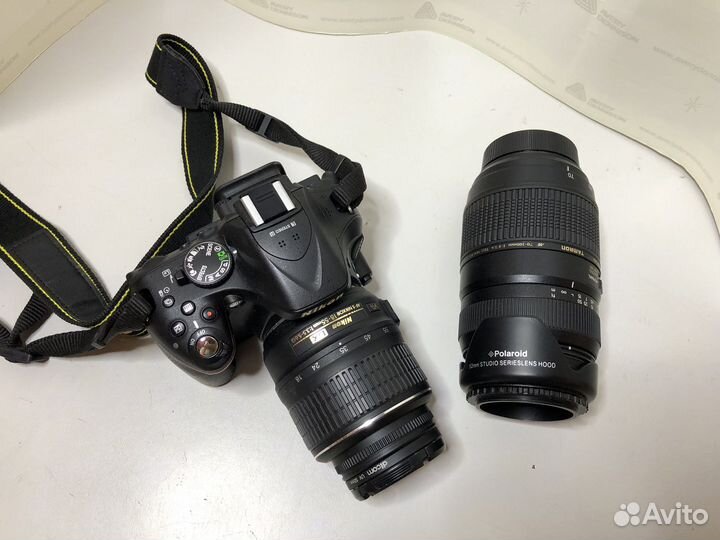 Новый фотоаппарат Nikon d5200 + 2 Объектива