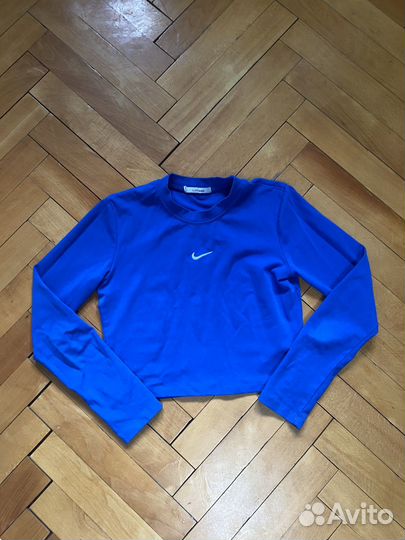 Кроп топ с длинным рукавом