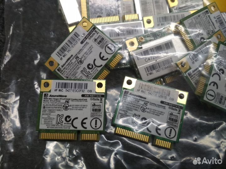 Wi-Fi антенны/адаптер + Bluetooth Intel ax201ngw