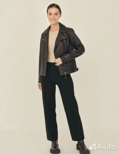 Куртка кожаная женская