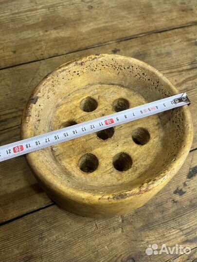 Форма для выделки шапки деревянная