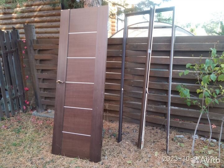 Дверь межкомнатная 700 замок коробка бу