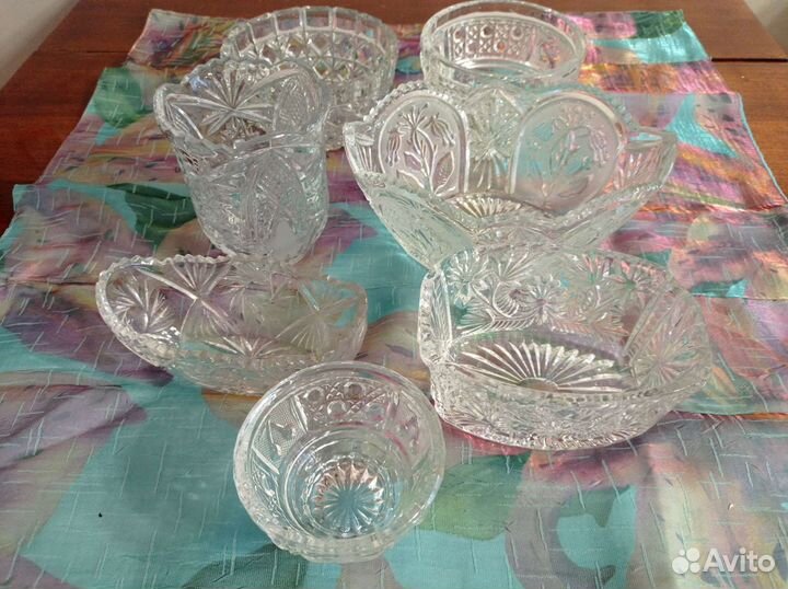 Хрустальные салатники