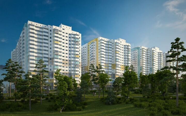 4-к. квартира, 91,1 м², 4/17 эт.