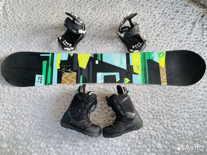 Сноуборд 163 volkl комплект