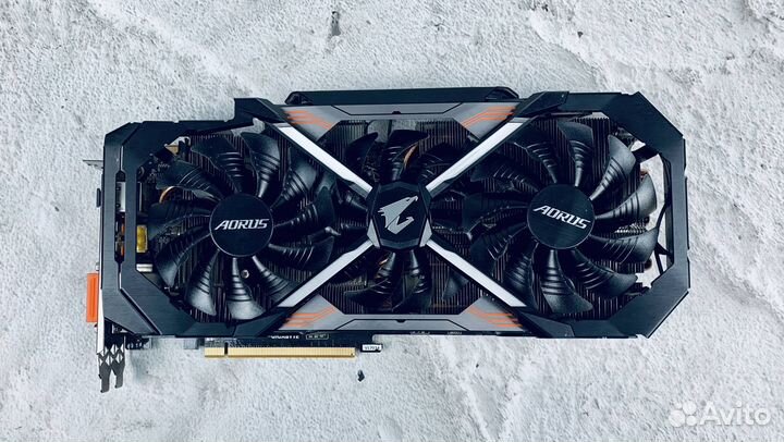 Игровая видеокарта GTX 1080 Ti Aorus 11GB