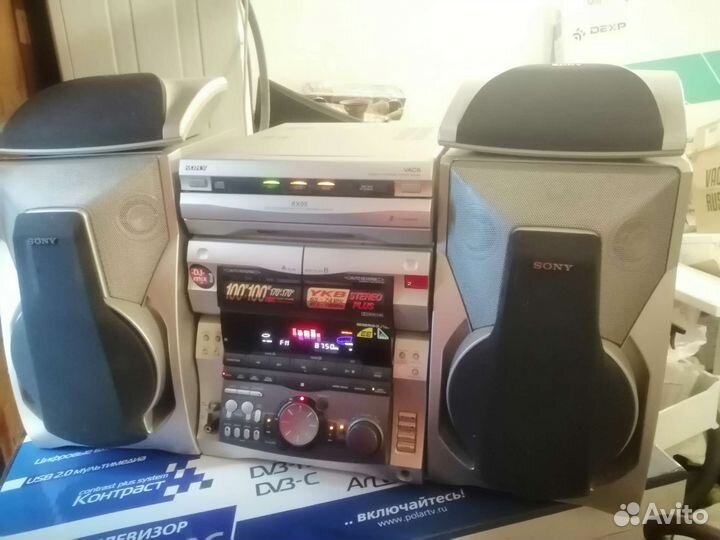 Музыкальный центр sony rx99