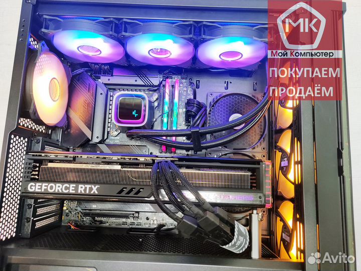 Новый игровой комп Core i9-14900KF + RTX 4090 24GB