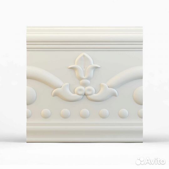 Гипсовая 3D панель 