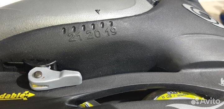 Роликовые коньки salomon junior новые +защит 30-34