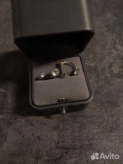 Серьги серебро 925