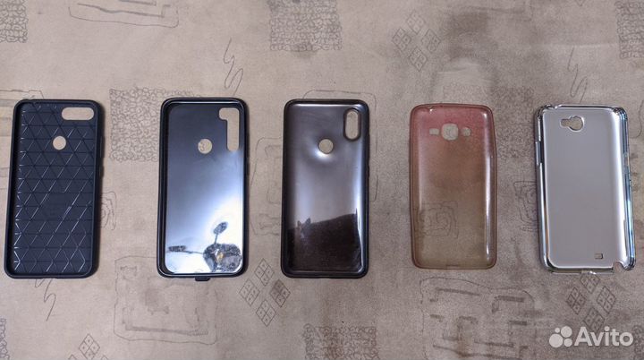 Продаю набор бамперов к смартфонам (5 штук)