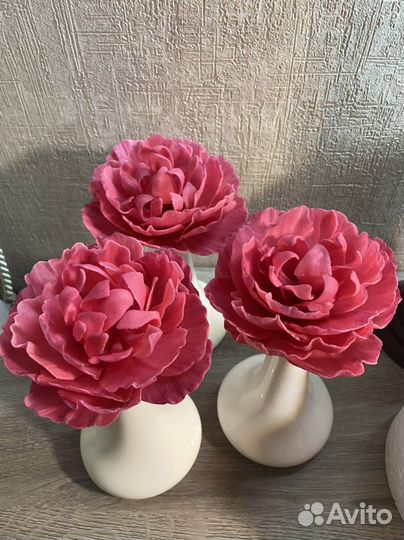 Цветы из мастики.Сахарные цветы