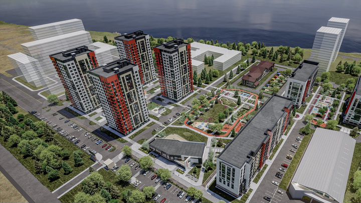 2-к. квартира, 46,1 м², 13/18 эт.