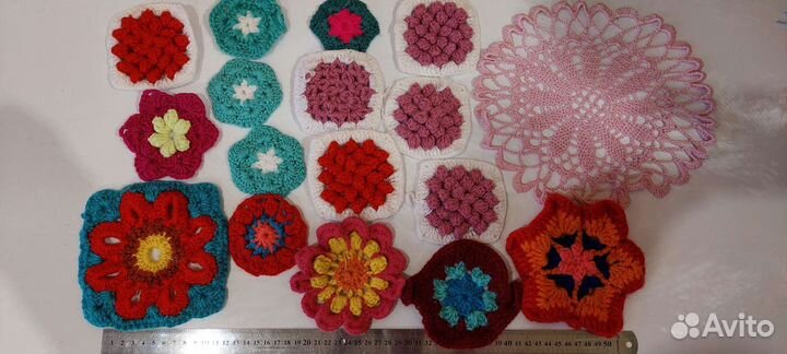 Ручная работа, салфетки, подстаканники, заготовки