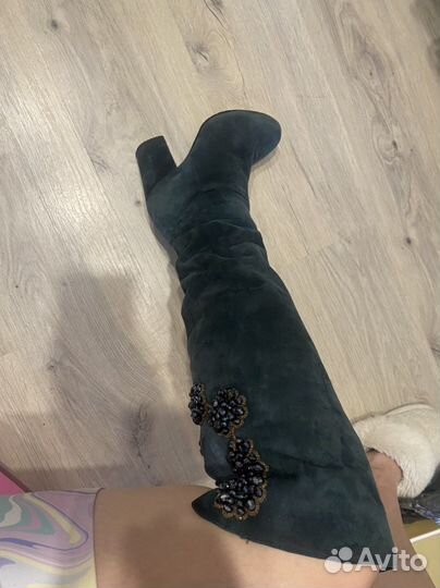 Сапоги женские зимние натуральная кожа 36р