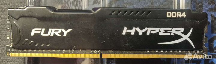 Оперативная память ddr4 hyperx fury 8gb