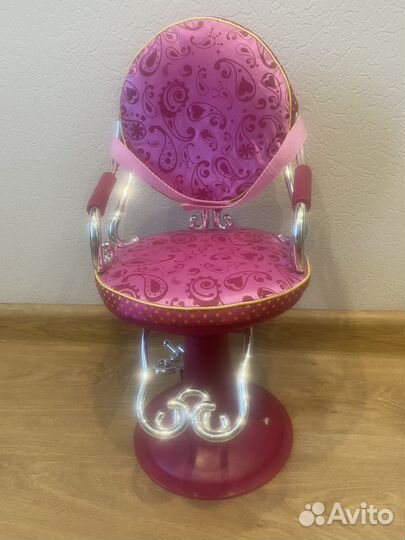 Барби 42 см и стул парикмахера