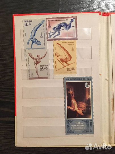 Почтовые марки СССР и стран соцлагеря (4)