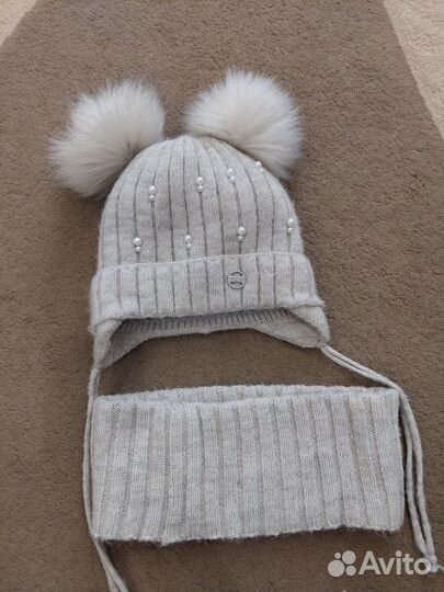 Шапка зимняя для девочки