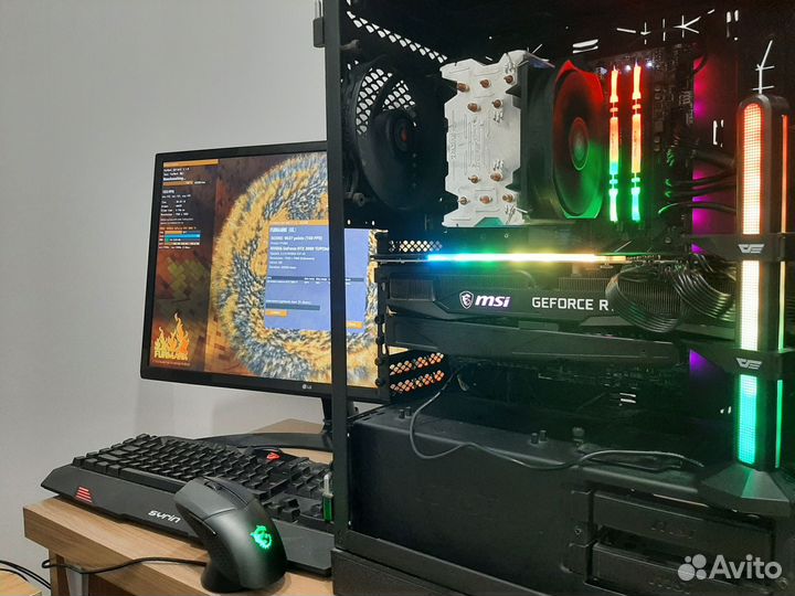 Игровой пк MSI rtx 3080 ti, i5-9600k, 32 gb