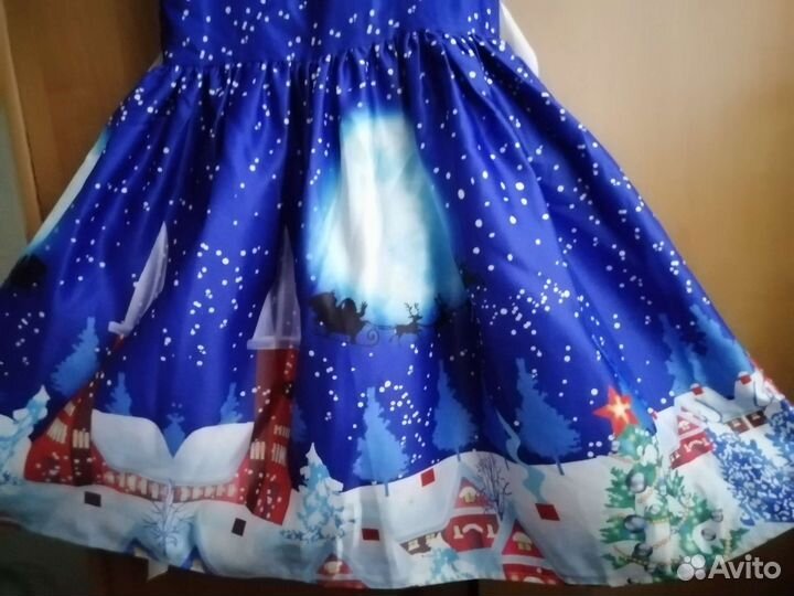 Новогоднее платье для девочки 3х лет
