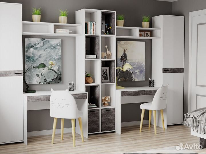 Стол письменный modul 1000 с выдвижным ящиком