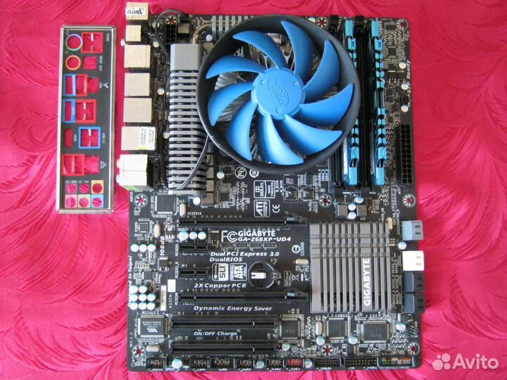 I7-3770K+GA-Z68XP-UD4 (rev.1.3) +G.skill 16 Гб