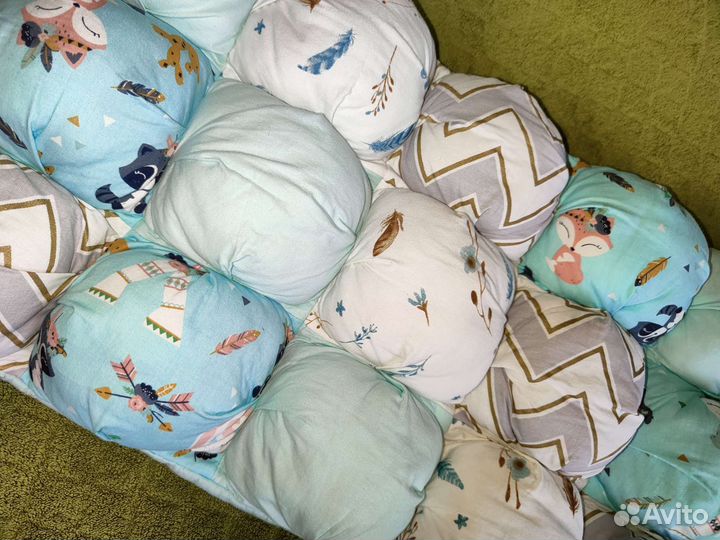 Бортики в детскую кроватку