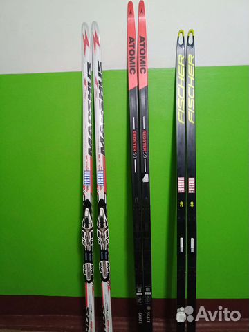 Беговые лыжи atomic s9,madshus redline, fischer 3d
