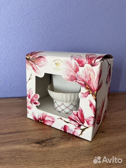 Императорский фарфор кофейная пара