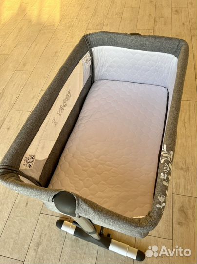 Приставная колыбель-трансформер Pituso Kalma