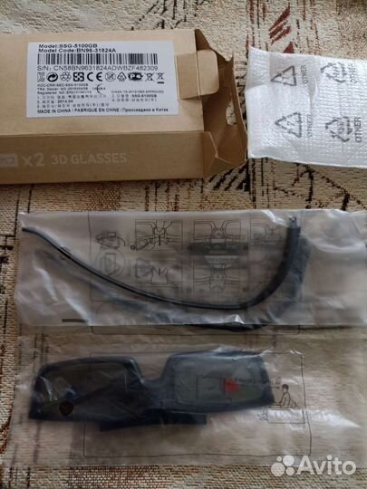 Очки 3D для телевизора samsung