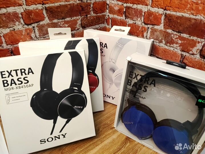 Новые наушники Sony Extra Bass