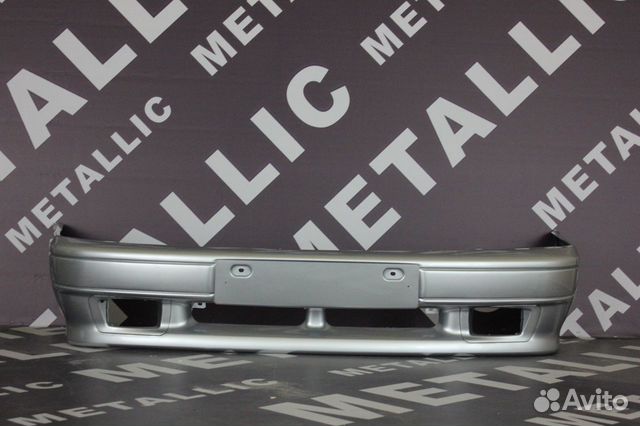 Передний бампер Ваз 2115 в серебристом цвете