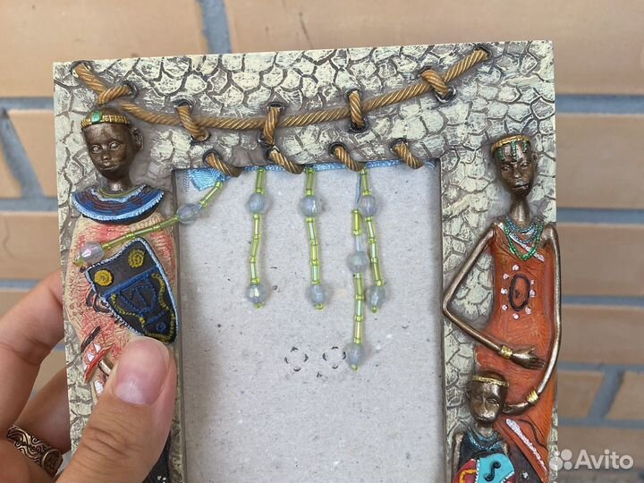 Фоторамка и ваза