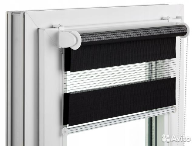 Рулонная штора с направляющими на заказ