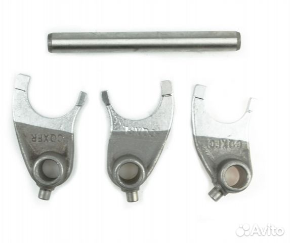 Вилки кпп +вал CB250