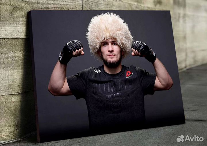 Портрет Хабиба Нурмагомедова