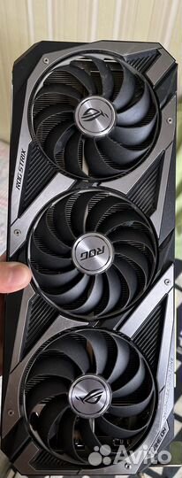 Видеокарта rtx 3060 ti rog strix oc