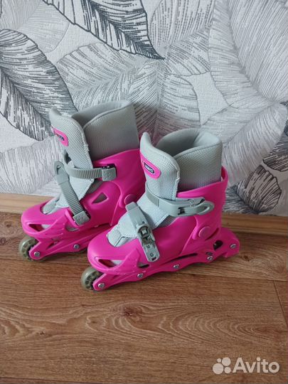 Роликовые коньки детские раздвижные