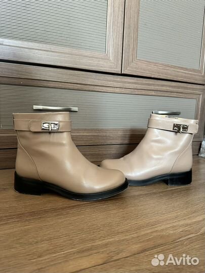 Ботильоны натуральная кожа 38 39