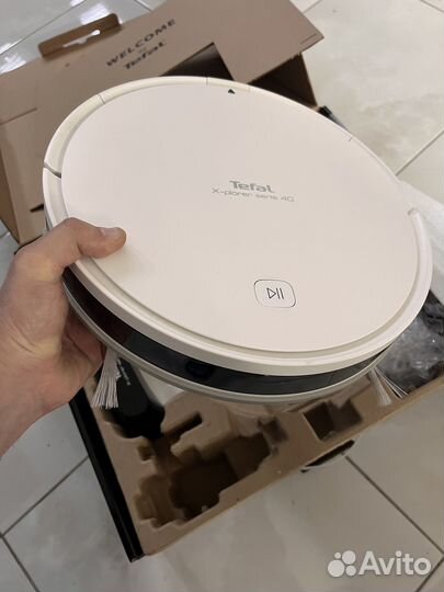 Моющий Робот пылесос tefal