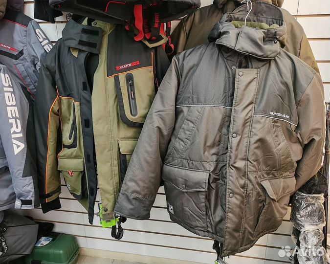 Костюмы Huntsman для зимней рыбалки