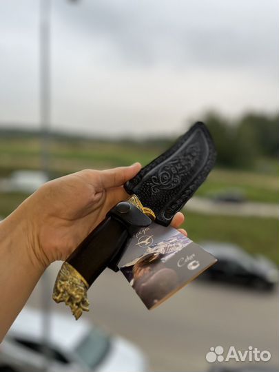 Нож охотничий ручной работы