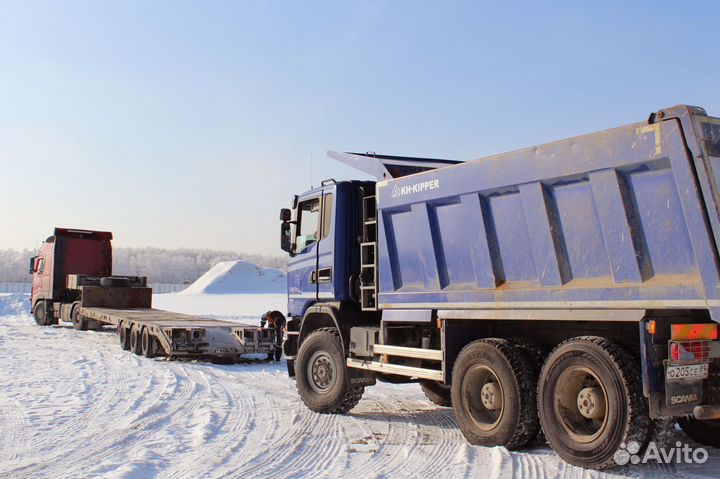 Трал перевозка негабаритных грузов