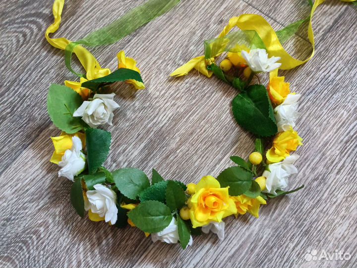 Венок- ободок, заколки