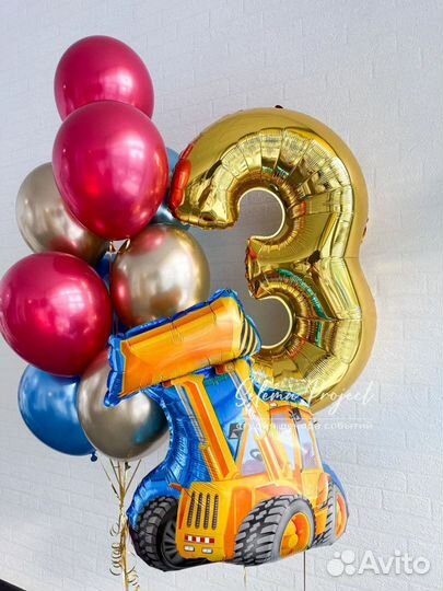 Шары на день рождения мальчика /воздушные шары